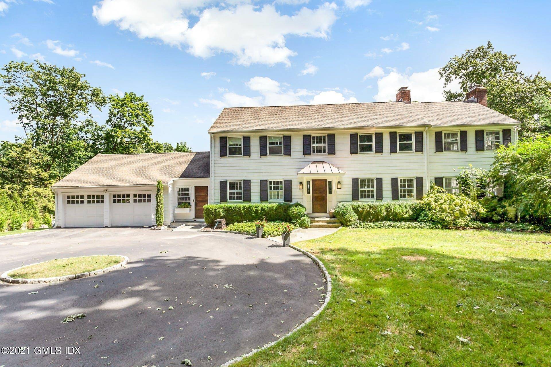 Beautifully renovated 5 bedroom Colonial on a quiet mid country cul de sac in the North Street school district with lovely pool.
