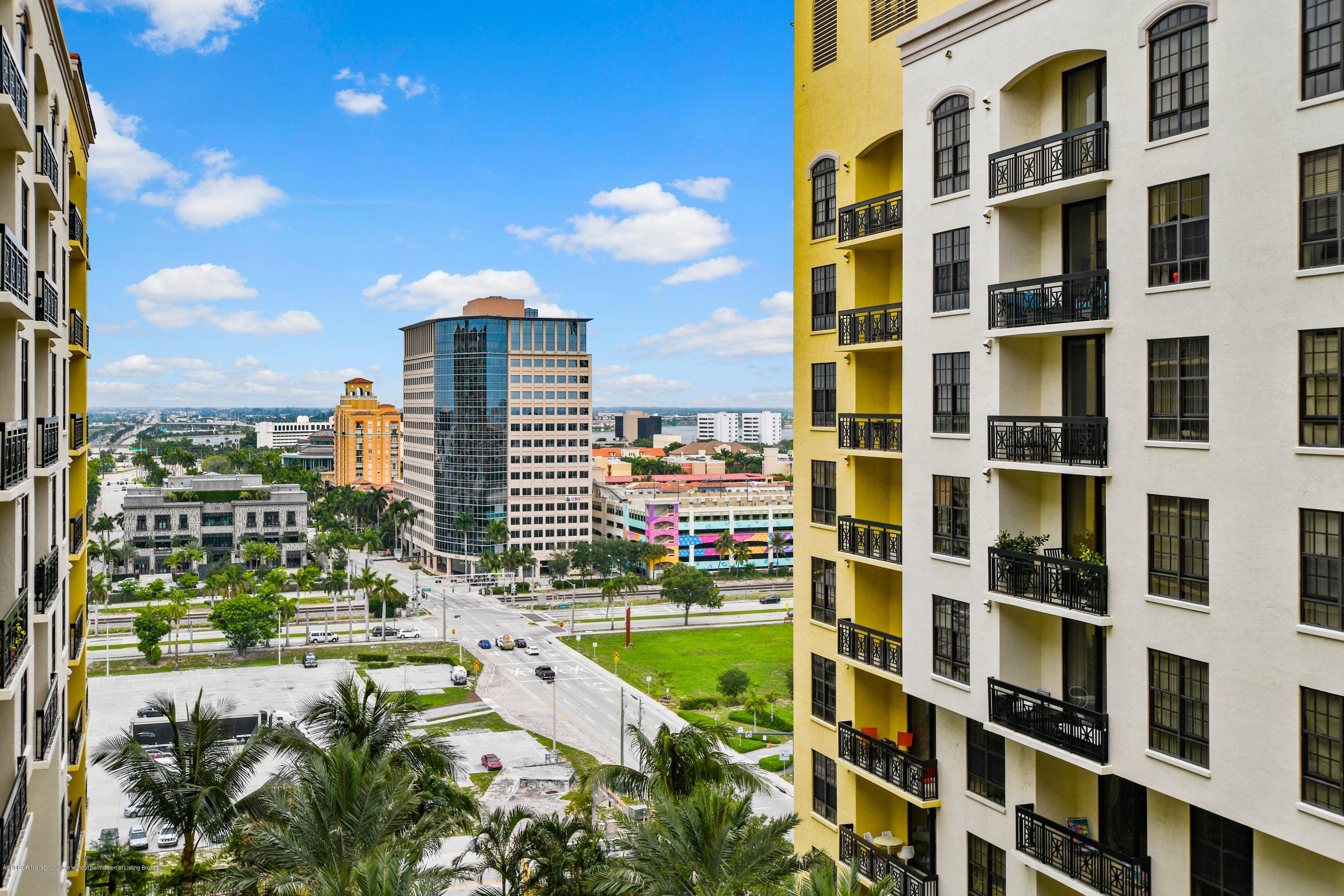 Stunning sunset and city views from this high floor condo in sought after One City Plaza of West Palm Beach.