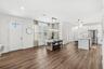 Open concept Dining and Kitchen views