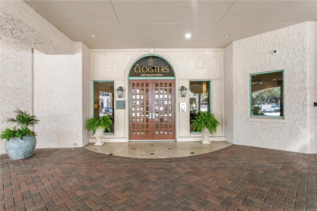 Cloisters entrance