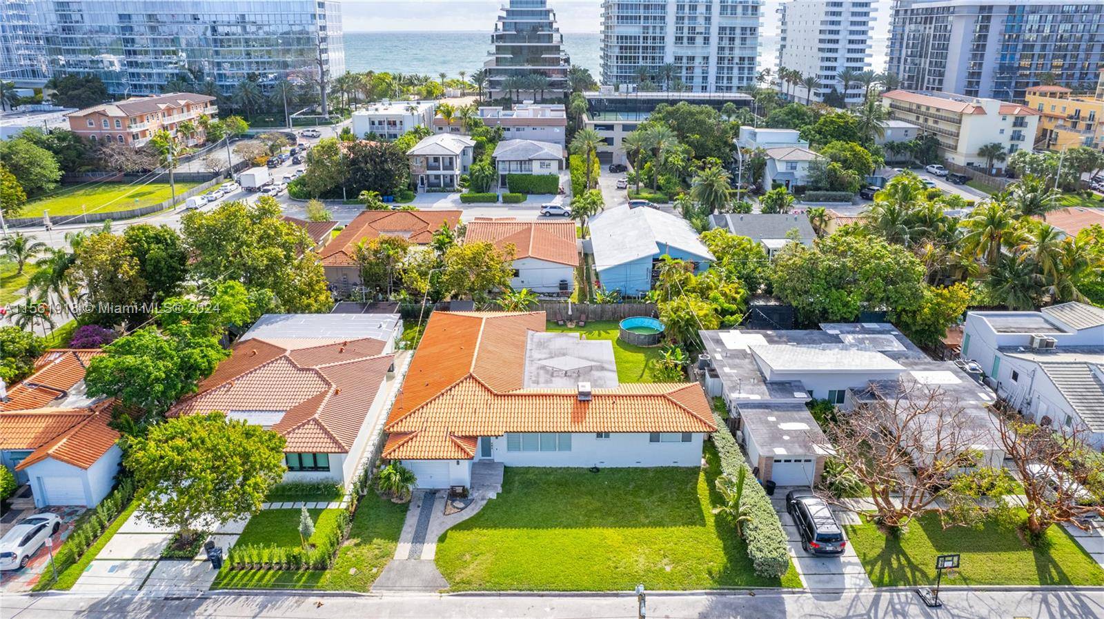Prime location in Surfside with close proximity to stunning beaches, Bal Harbour shops, and places of worship.