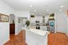 Spacious kitchen with butlers pantry which leads to dining room