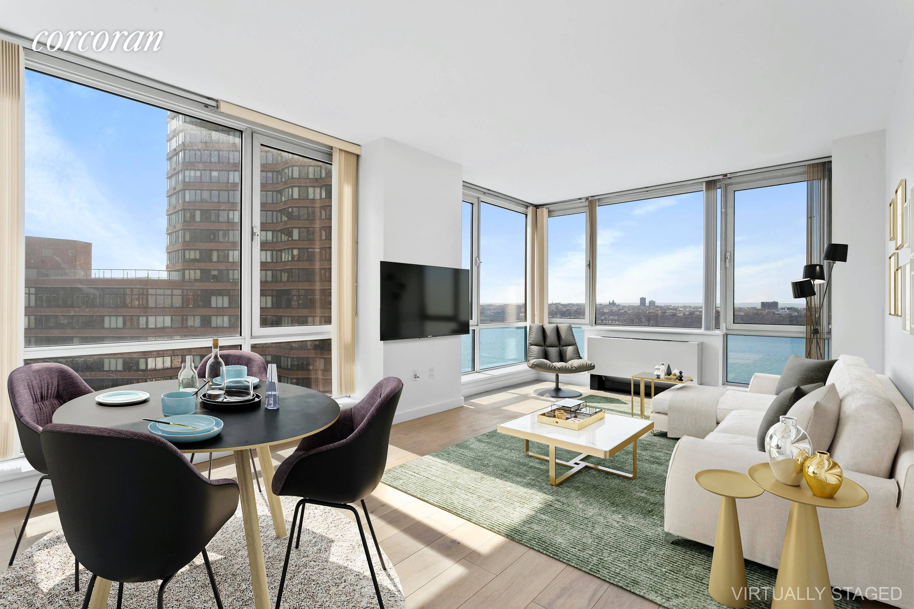 Welcome to this wonderful corner unit at the luxury Atelier Condominium !