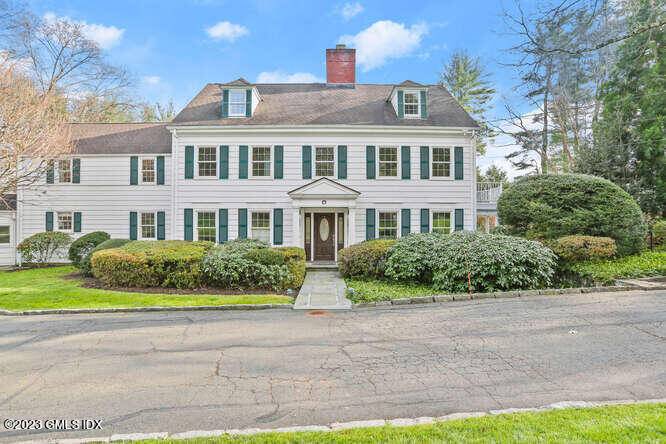 Quintessential white colonial on highly coveted lane very close to town.