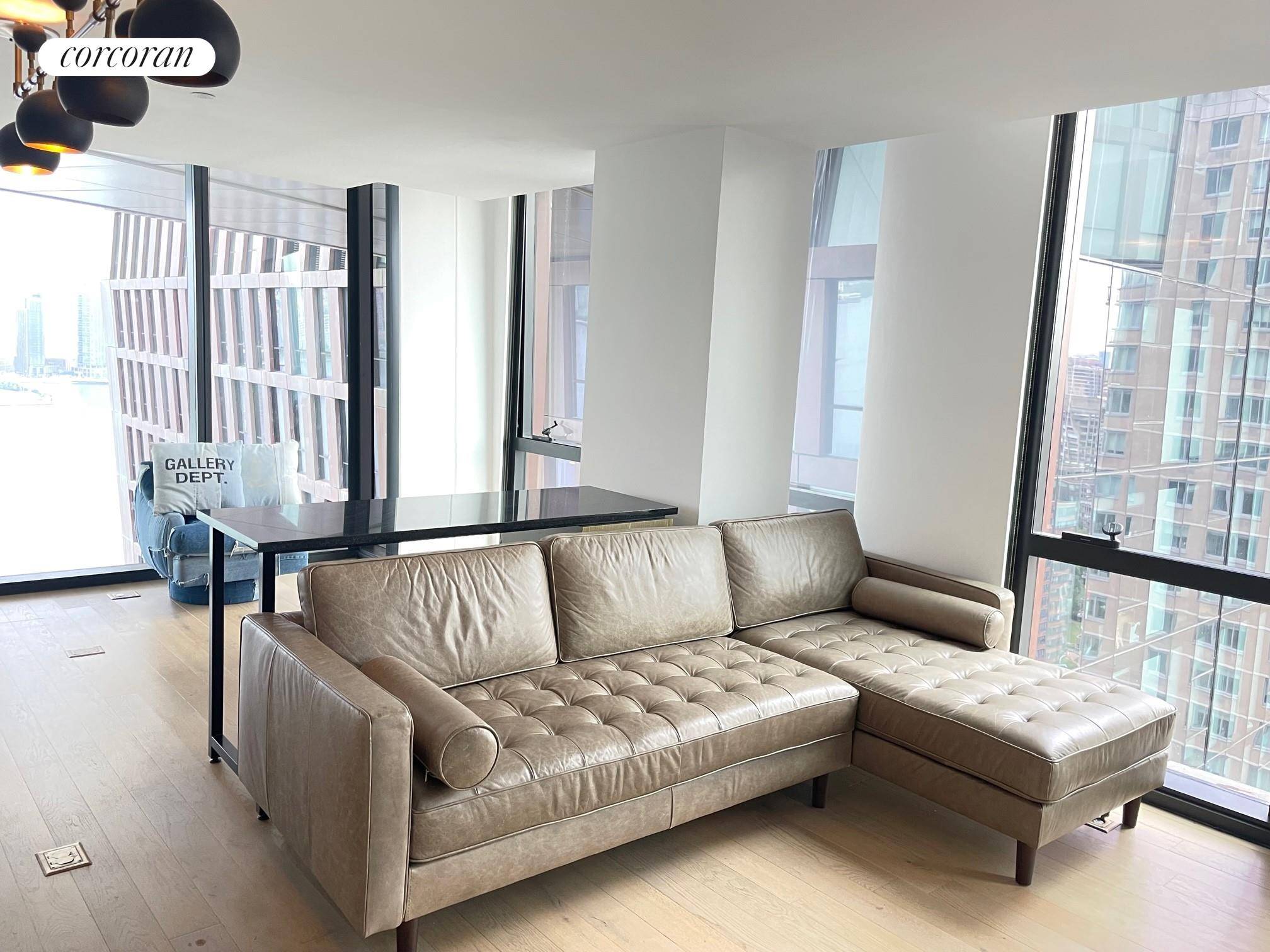 Live in luxury, with incredible attention to design and detail, this two bedroom two bath at American Copper features Downtown and East River views with South East exposures Floor to ...