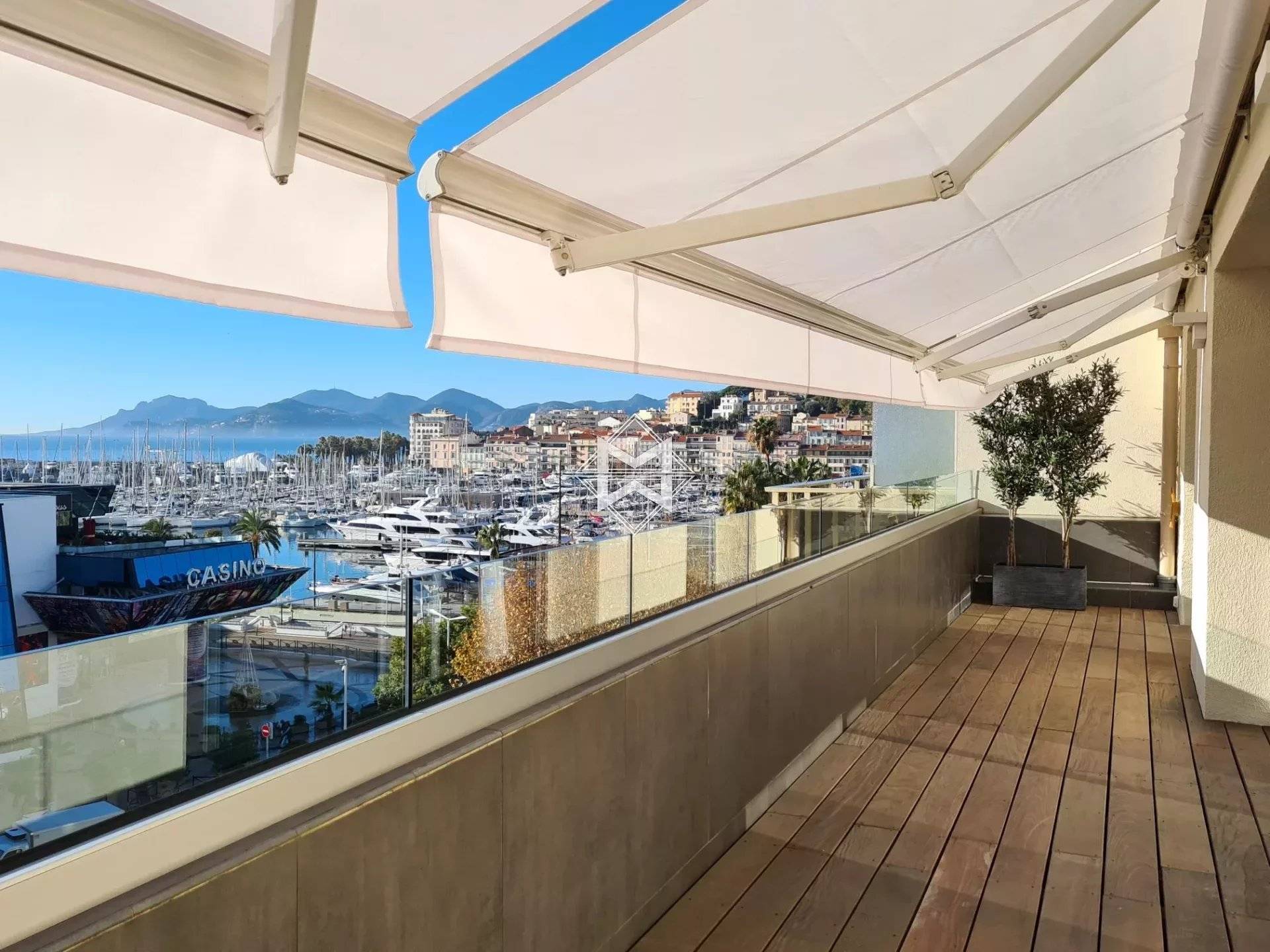 4 room Penthouse in front of the Palais des Festivals
