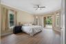 Master Bedroom with great views of the pool and conservation