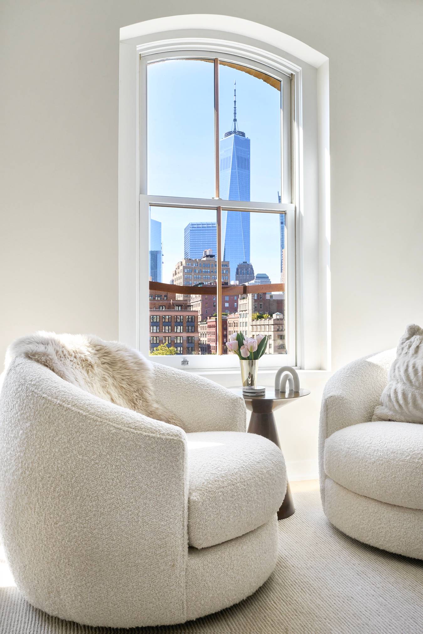 Extraordinary true loft living awaits in this expansive three bedroom Tribeca showplace featuring designer interiors and a massive private terrace in a historic full service condominium with in building parking ...