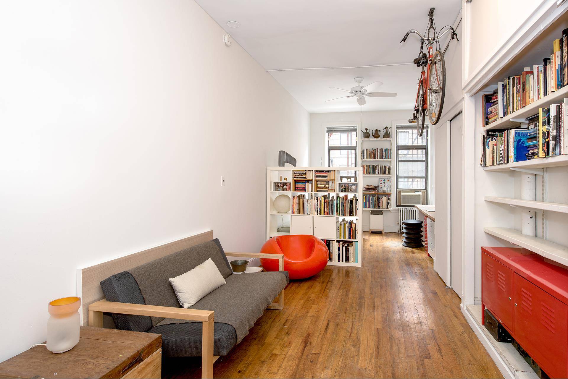 New Listing ! Walk up to the second floor and step right into this spacious, sunny and charming pre war, loft like East Village home !