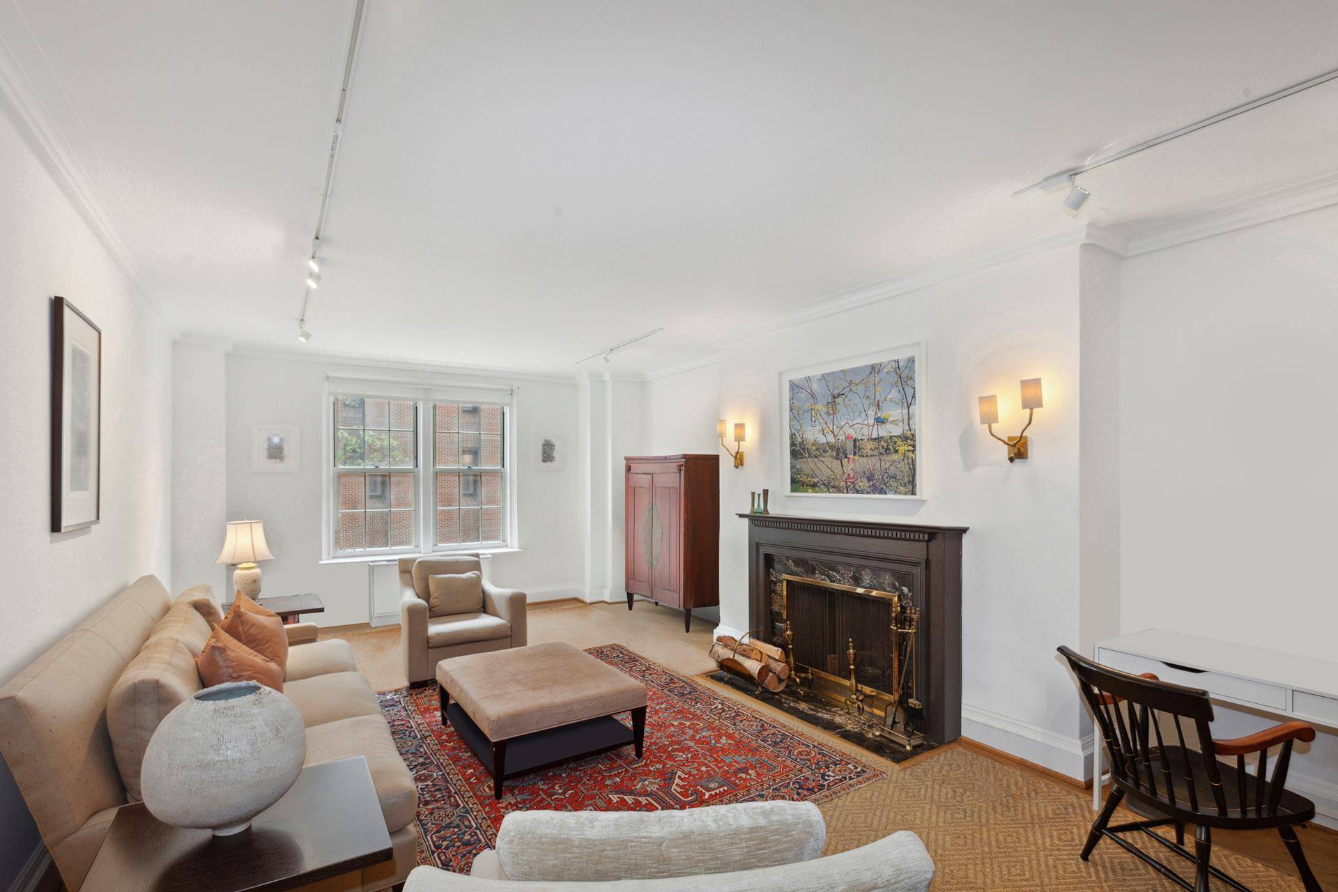 Welcome home to this quintessential Park Avenue 7 room charming pre war residence with wonderful natural light.