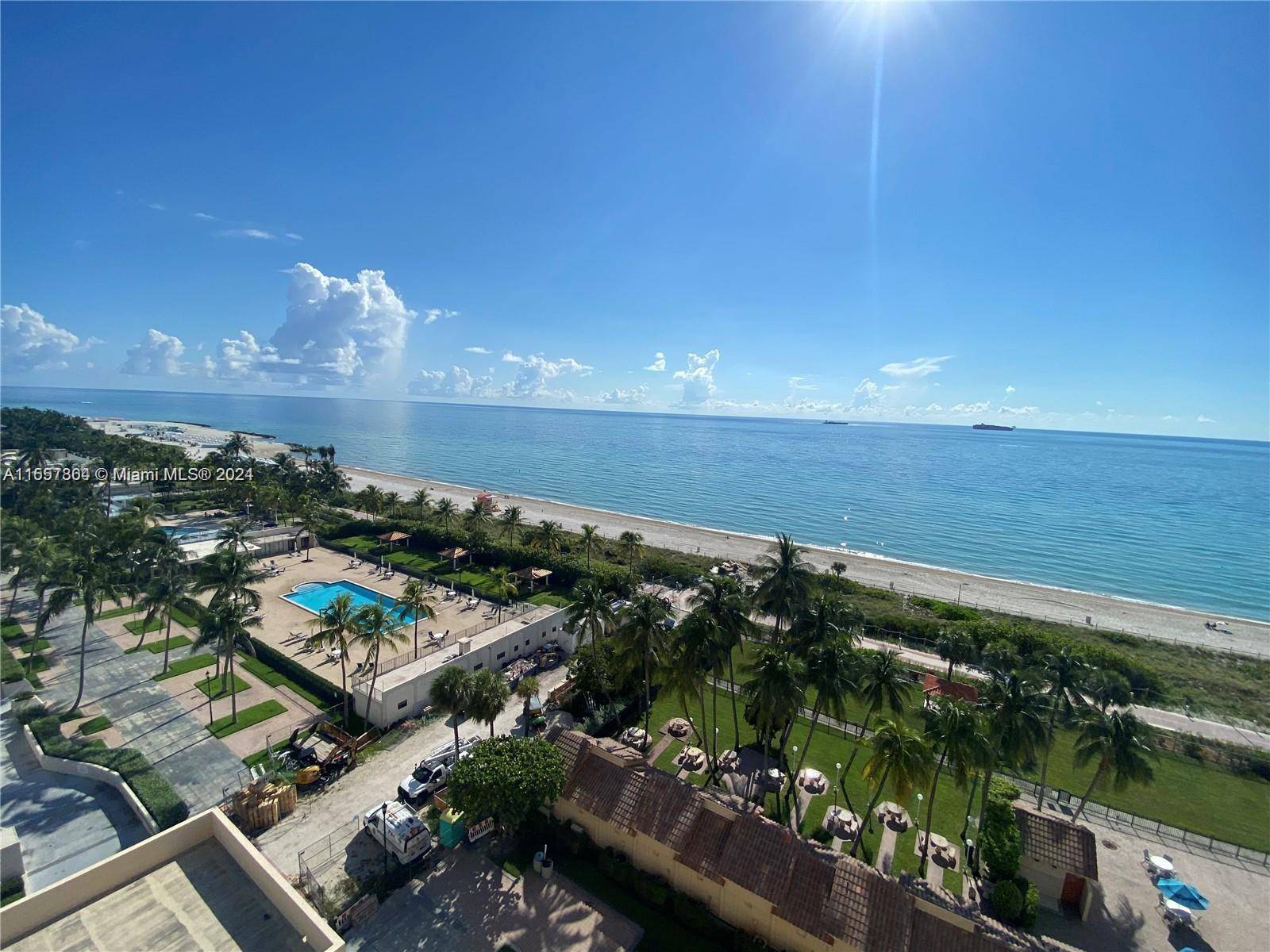 Indulge in MIAMI BEACH LIFESTYLE W DIRECT BEACHFRONT LIVING AT ITS FINEST !