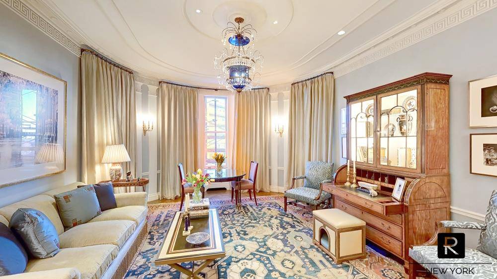jewel of an apartment at the top of the Landmark Alwyn Court.