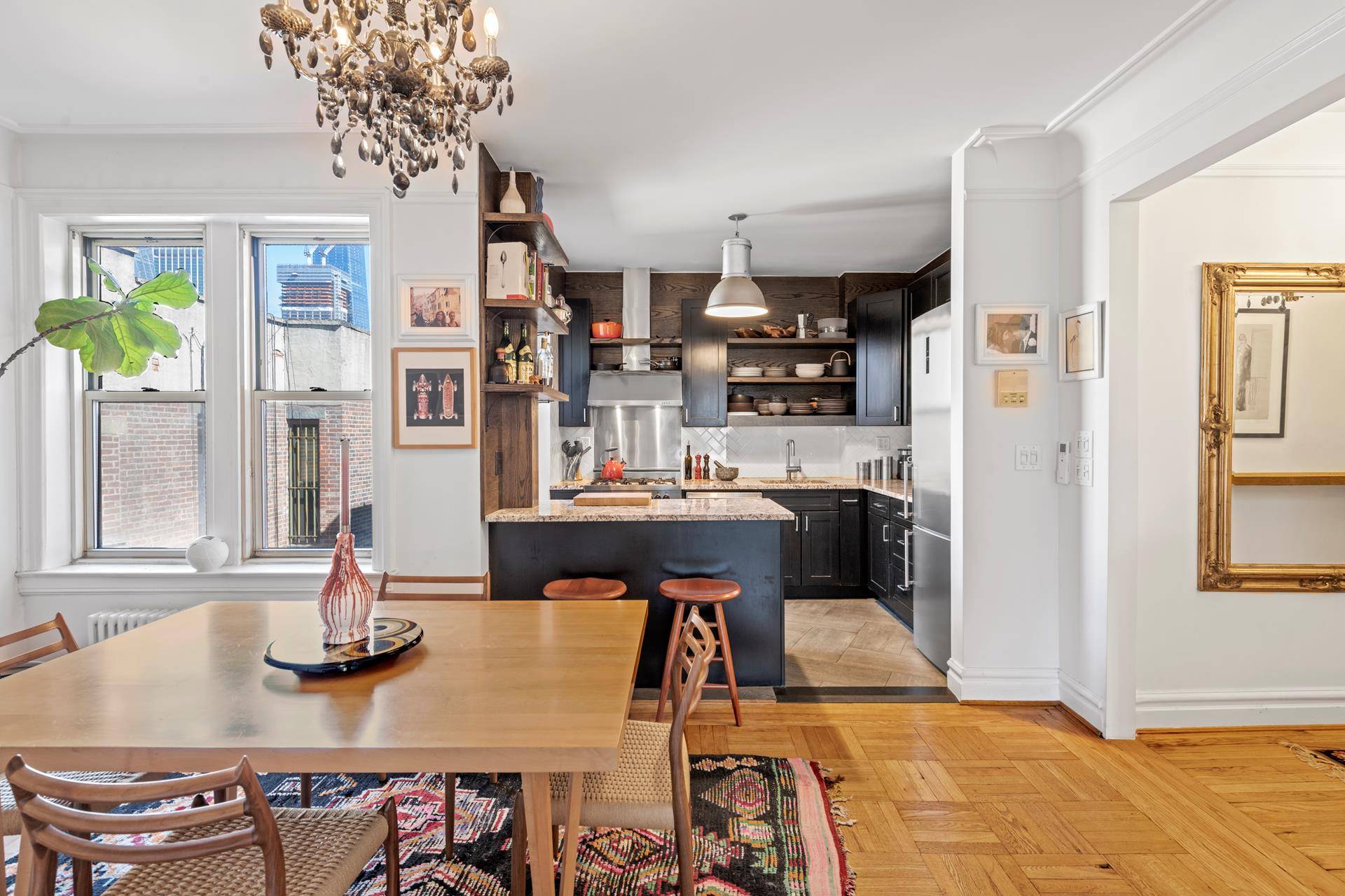 Welcome to Apartment 6B at 233 West 21st Street, a stunning south facing pre war 2 bedroom residence that offers luxury, charm, and convenience in the heart of Chelsea !