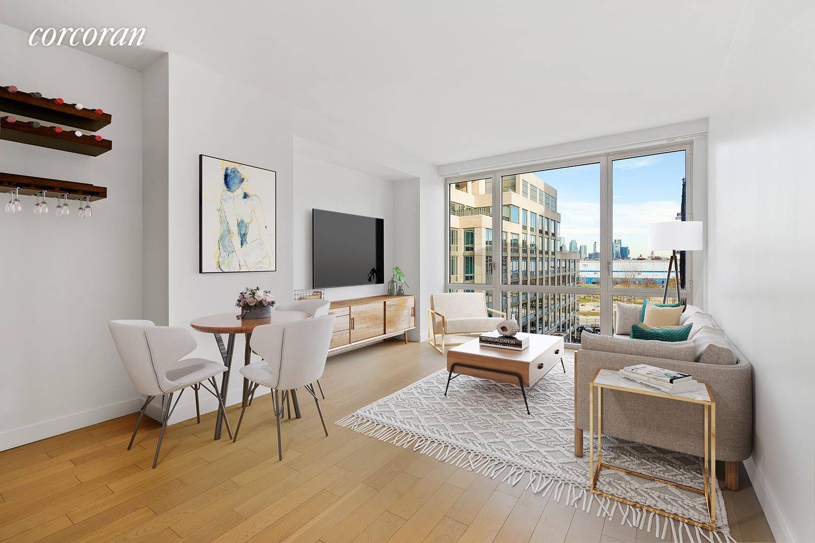22 NORTH 6TH STREET, APT 7F, PRIME WILLIAMSBURG THE EDGE A A PREMIER WATERFRONT CONDOMINIUM This is a tremendous opportunity to purchase a sprawling one 1 bedroom plus large home ...