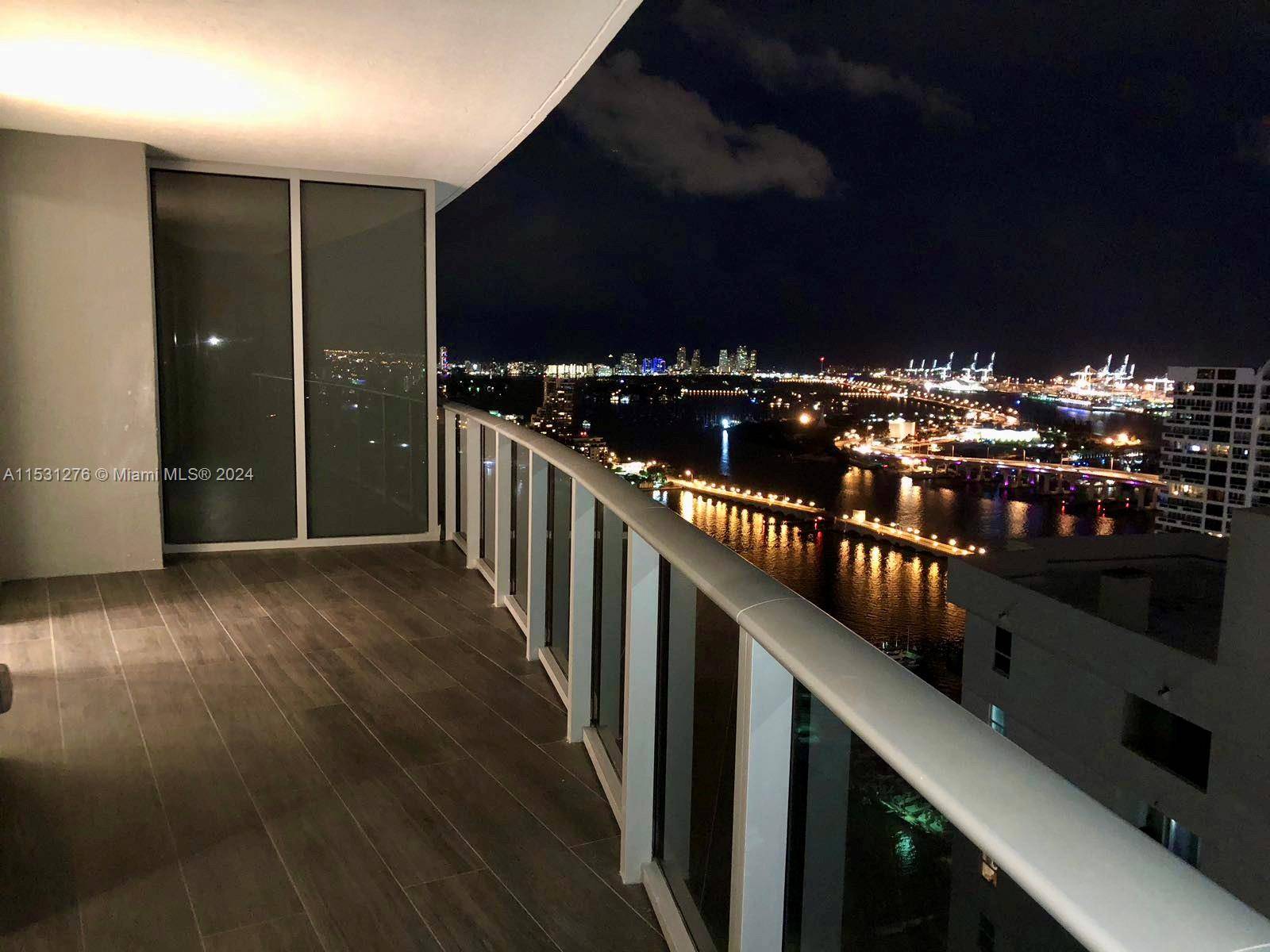 Beautiful and Luxurious Unit on the 37th floor with private elevator, One Bedroom Den with two full bathrooms.