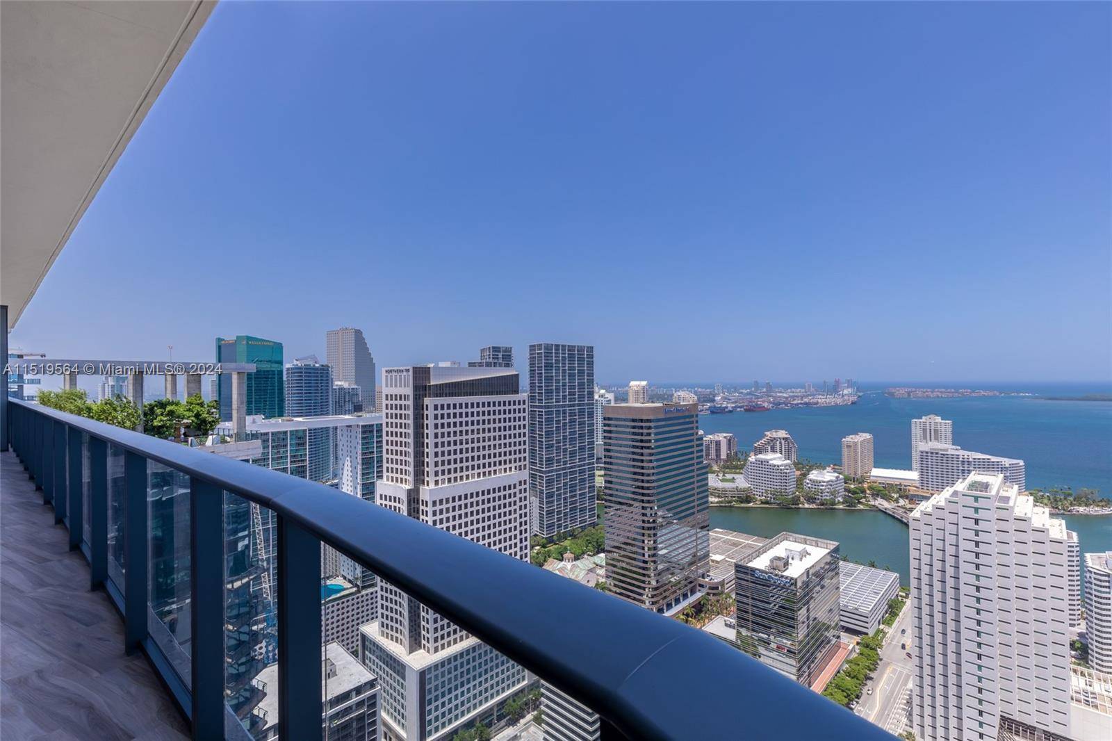 Experience the Miami skyline and bay from this luxurious 3 3 residence at SLS LUX.