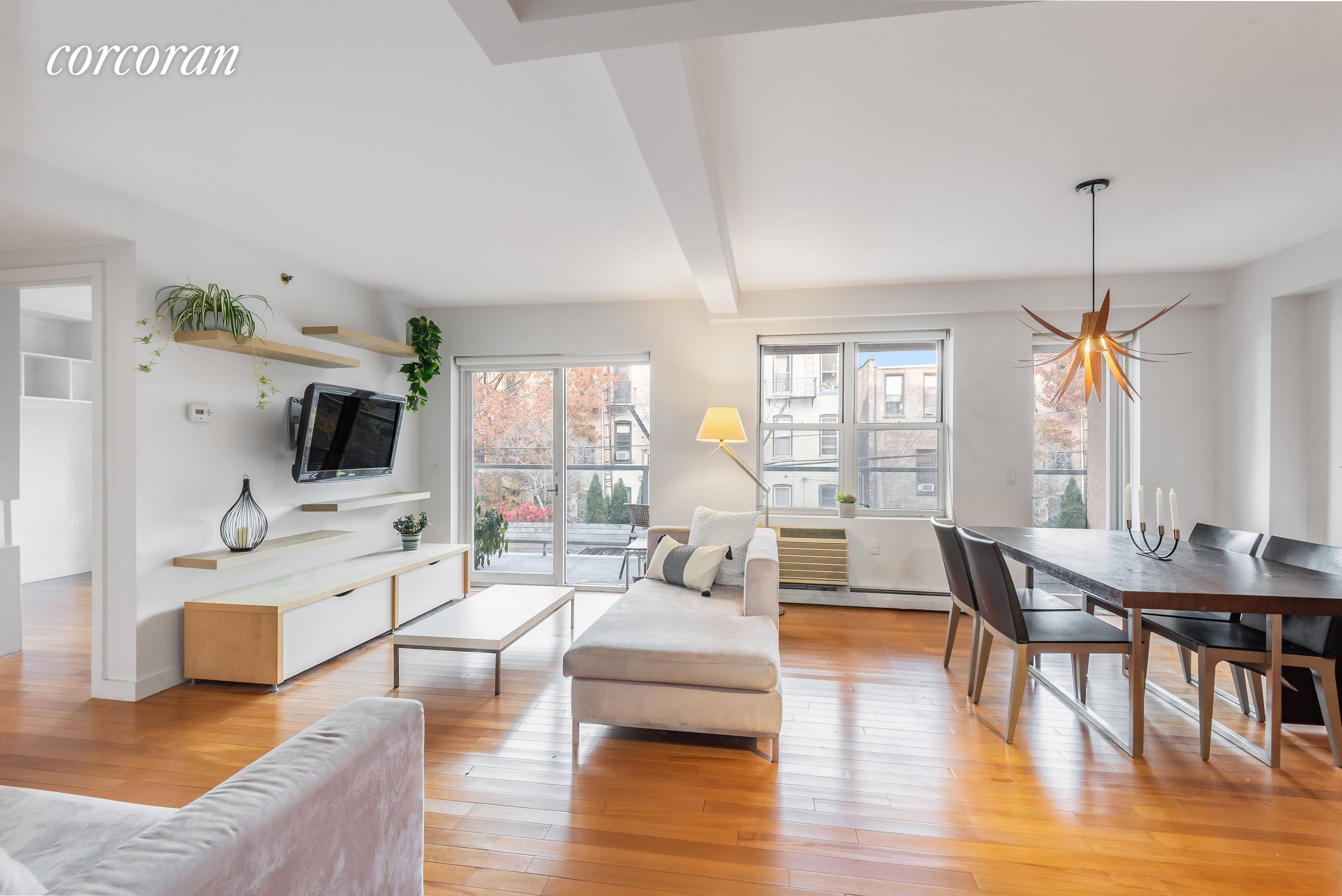 Nestled on a treelined street in the heart of South Park Slope, a short walk to beautiful Prospect park.