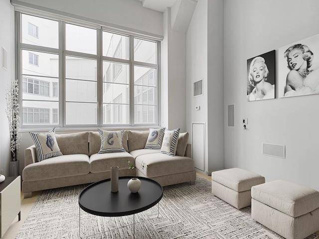 This is one of the best LOFT layouts, like a one bedroom, at the luxurious Arris Lofts Condominium in Long Island City, perfectly located on Court Square.
