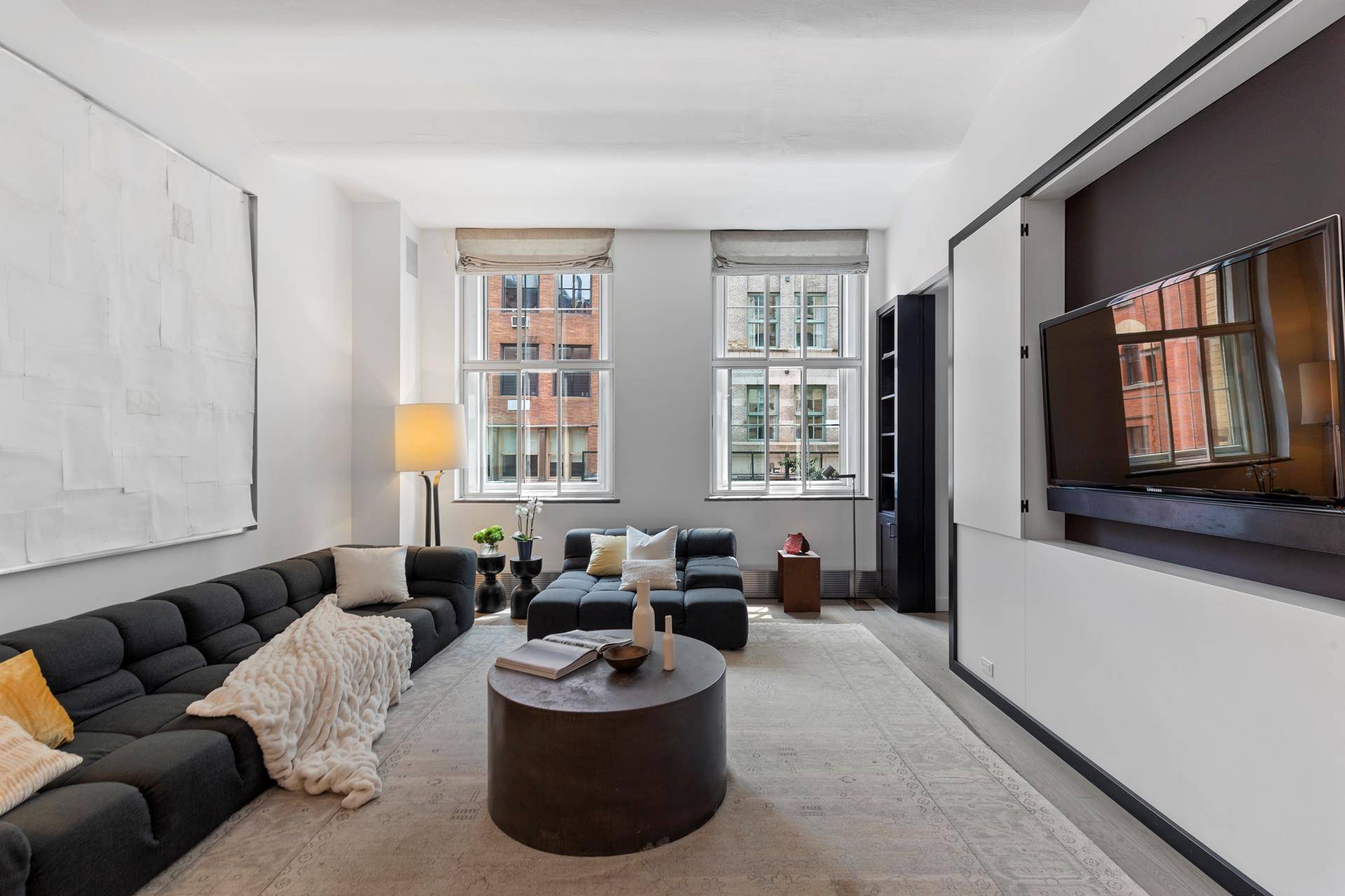 NEW TO MARKET ! STUNNING AUTHENTIC TRIBECA ARTIST LOFT WITH 12 FT.