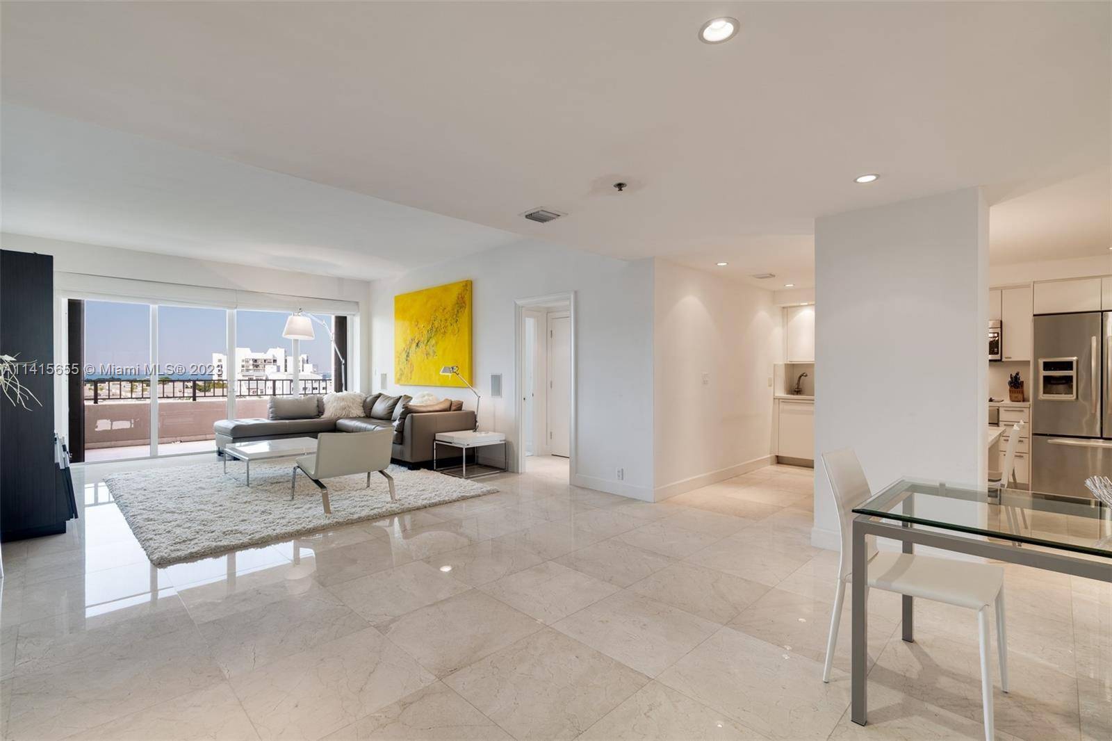 Enjoy all the amenities Key Colony has to offer at this remodeled 2 bedroom 2 bath oceanfront unit at Key Colony's Oceansound, located directly on Key Biscayne's finest beach.