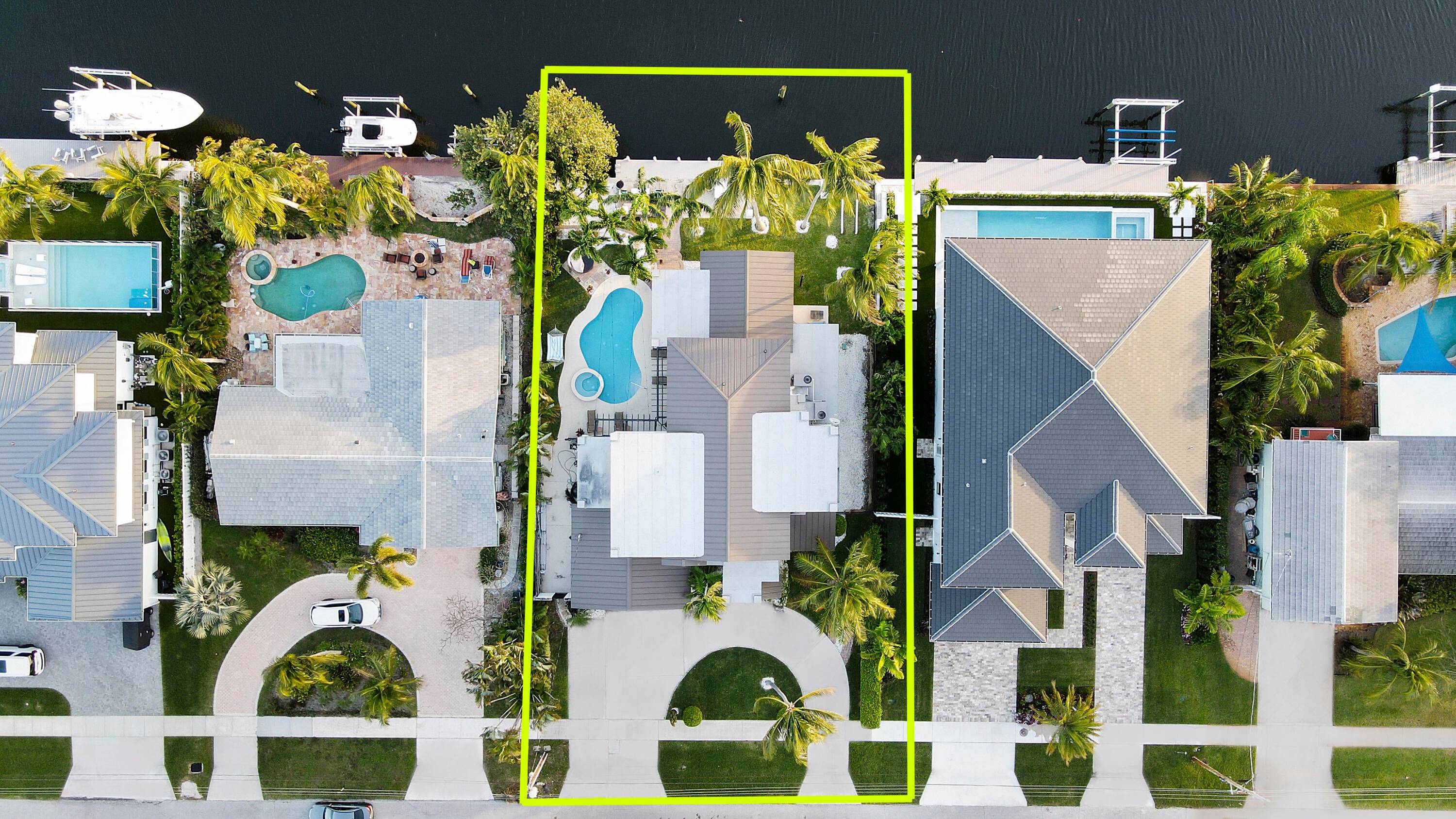 Completely remodeled WATERFRONT home in the highly sought after Village of North Palm Beach.