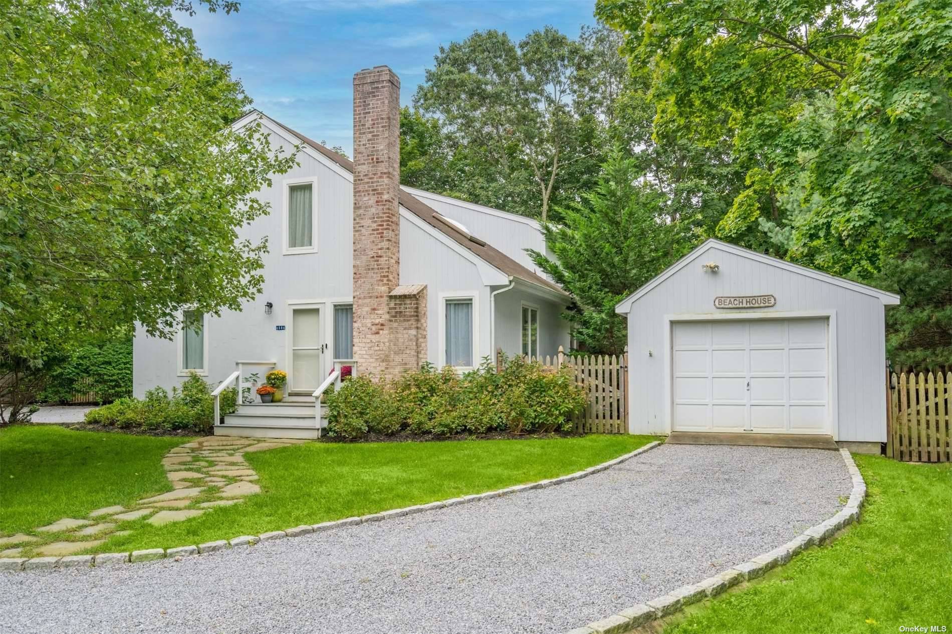 Whether you are in the market for a primary home, second home or rental property look no further than this beautifully updated Saltbox home within a mile to Sag Harbor ...