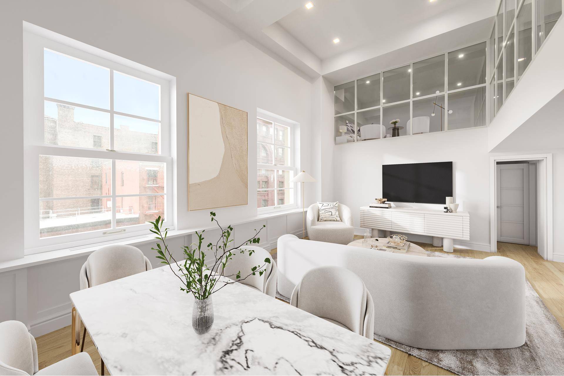 DRAMATIC amp ; SOPHISTICATED DUPLEX ULTIMATE NYC LIVING EXPERIENCE 16FT CEILINGS 2 BED 2.