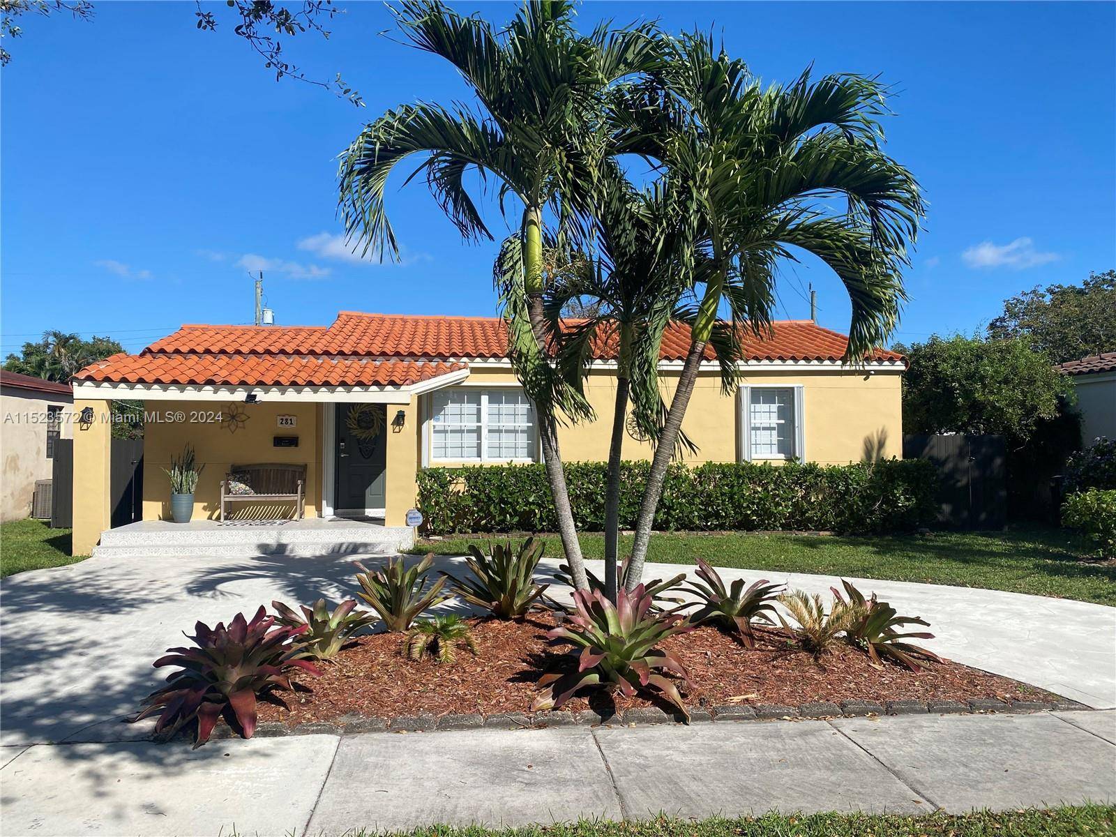 Beautiful Miami Springs. This Totally remolded 3 bedroom 2 bath home could be used as a corporate rental fully furnished or could be rented and the furniture can be removed.