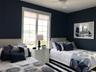 Bedroom with a ceiling fan