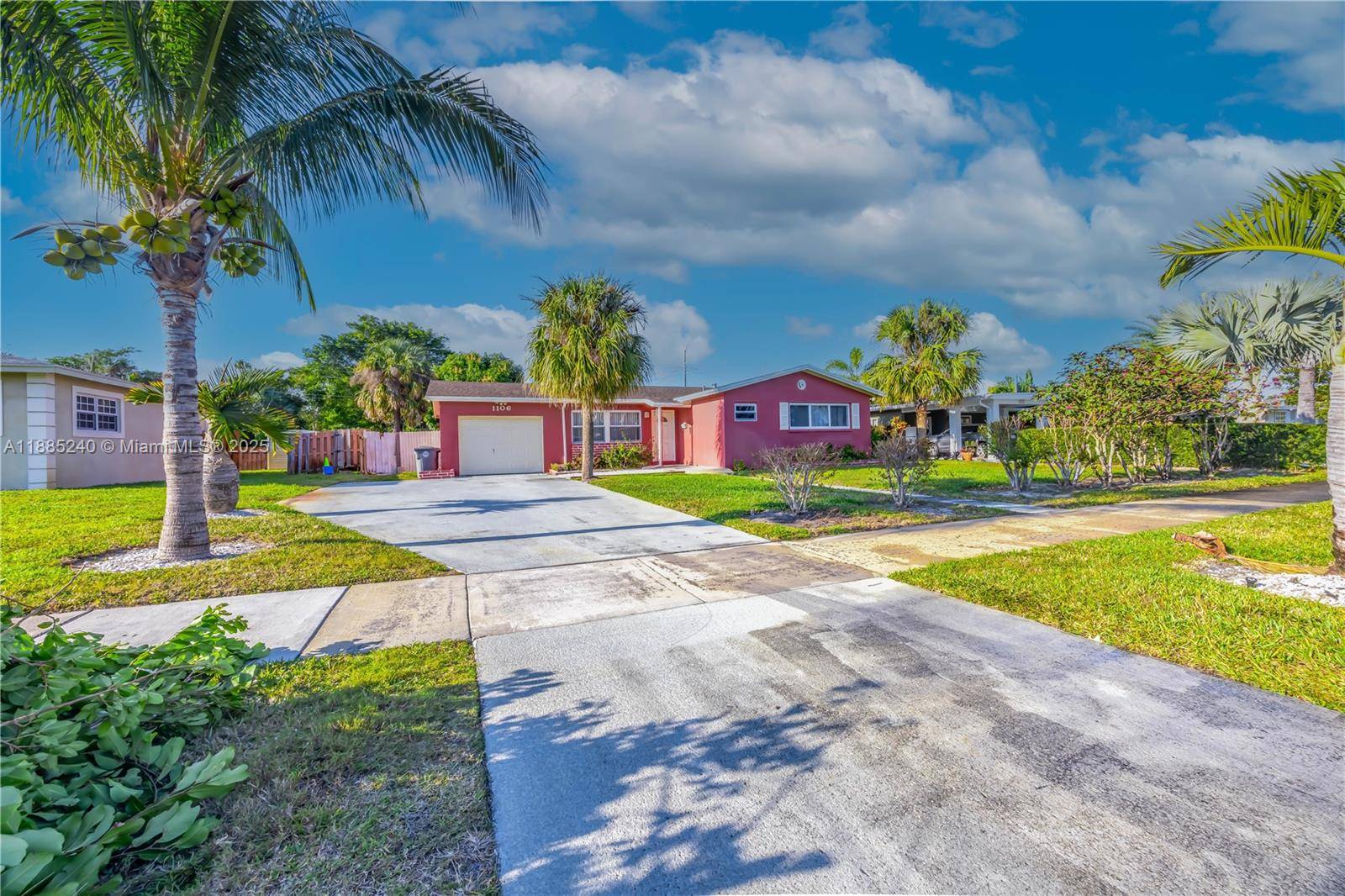 Offering a 3 bedroom, 2 bathroom single family home featuring a desirable split bedroom floor plan and classic terrazzo flooring throughout.