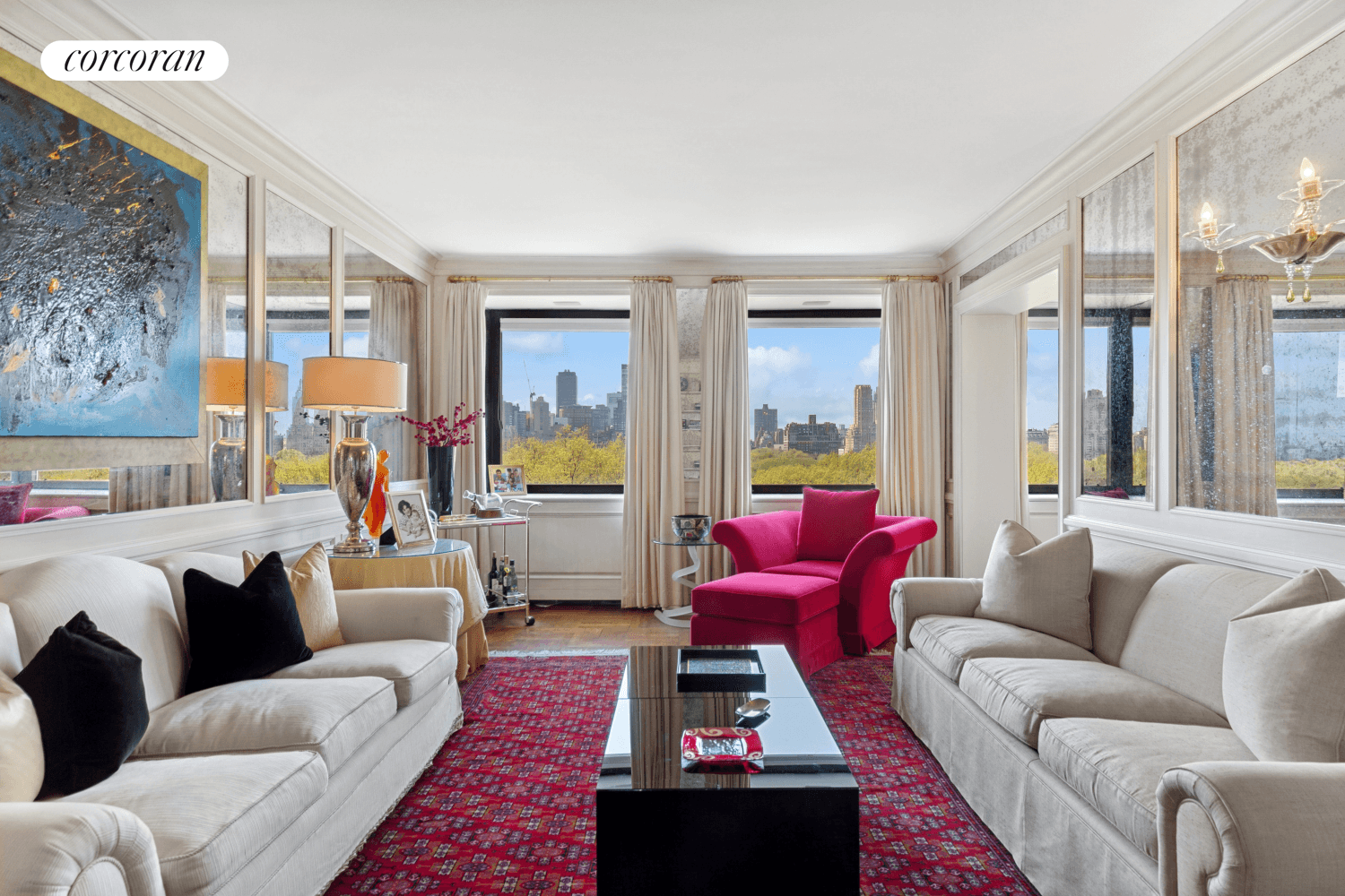 PANORAMIC PARK VIEWS ON FIFTH AVENUE !