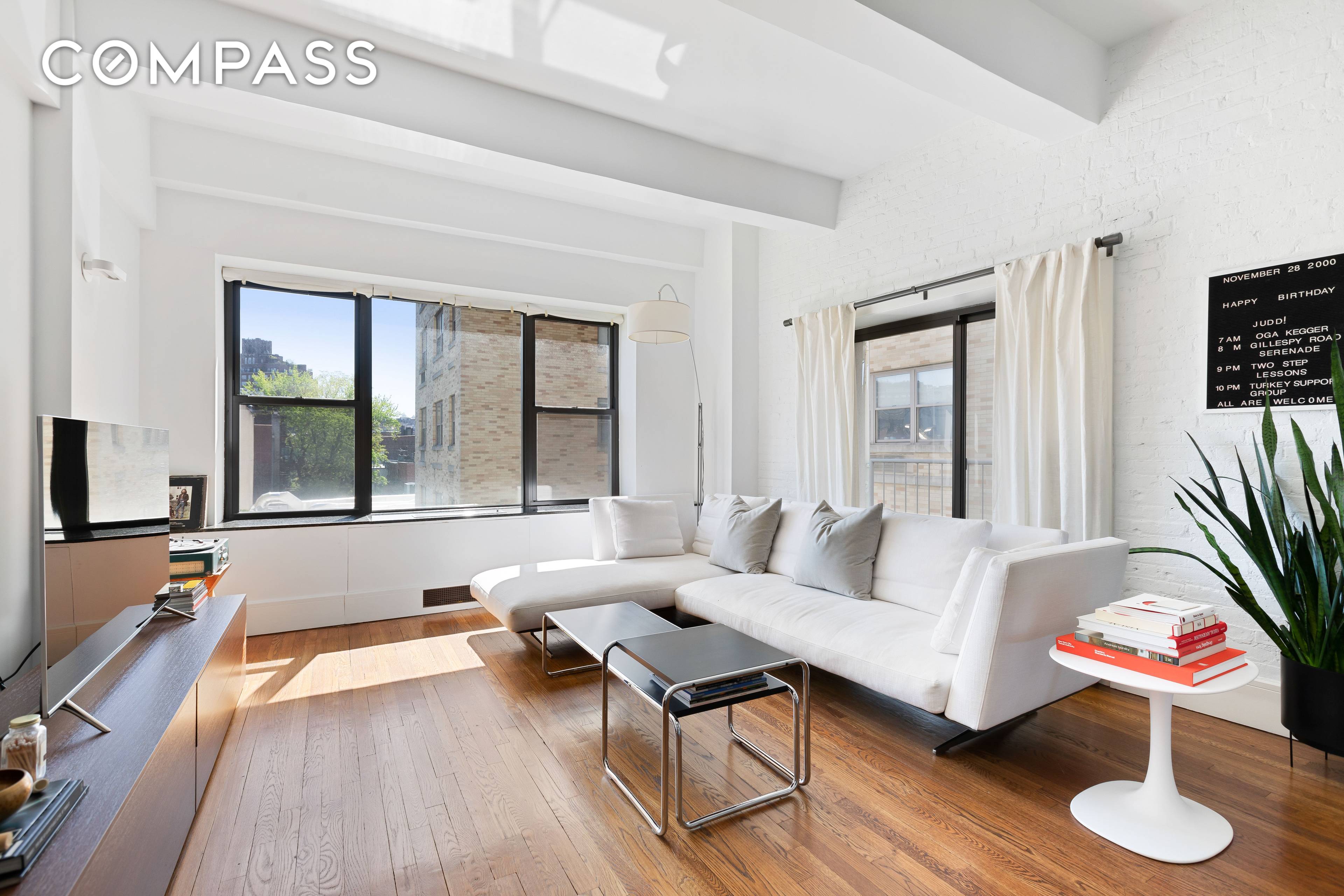 Embrace contemporary loft living in this stunning split two bedroom, two bathroom co op featuring dramatic proportions, private outdoor space and gorgeous open sky views in the perfect West Village ...
