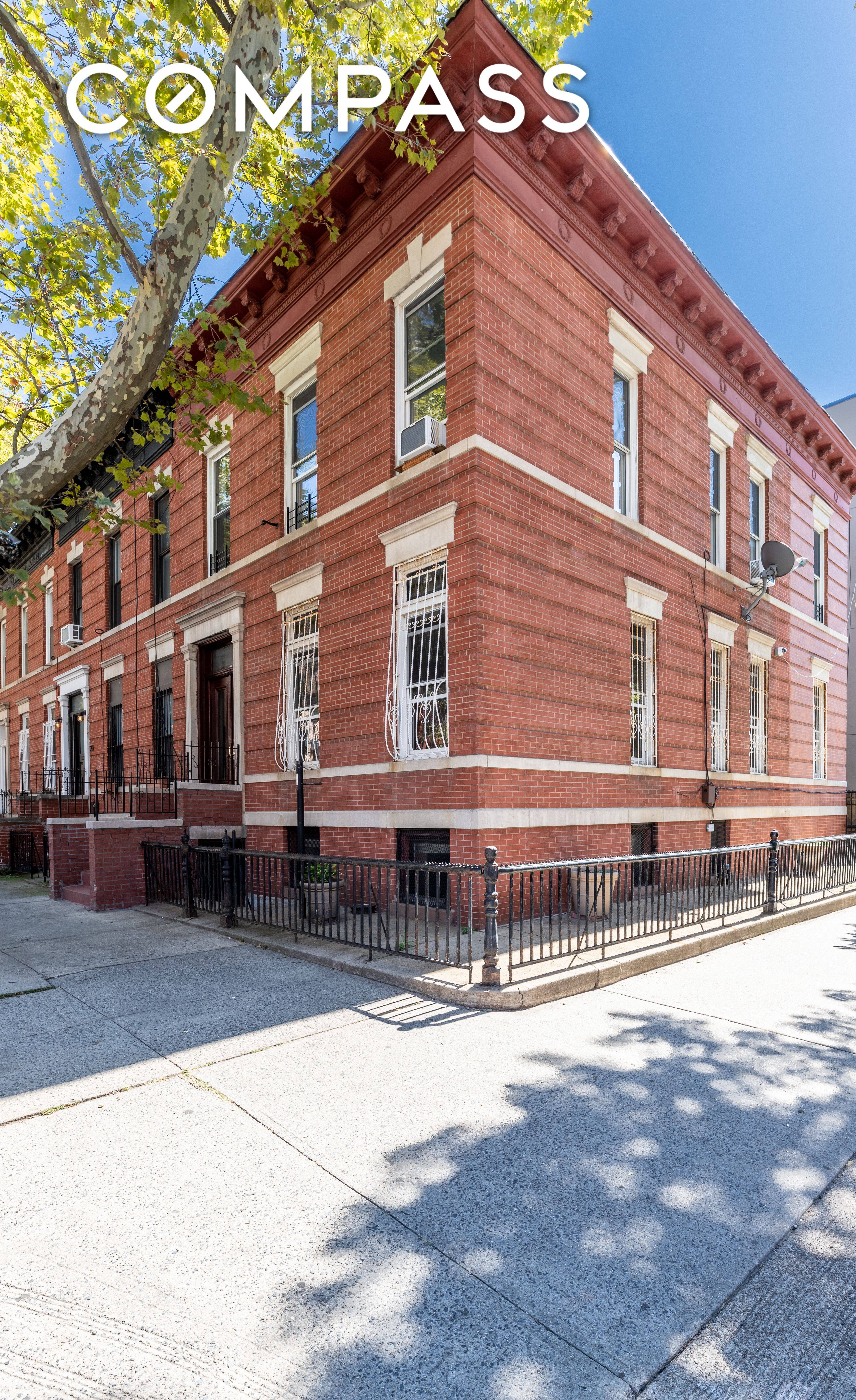 Clinton Hill, Multi Family Townhouse with attached garage.