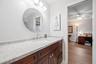 The Jack-n-Jill bathroom