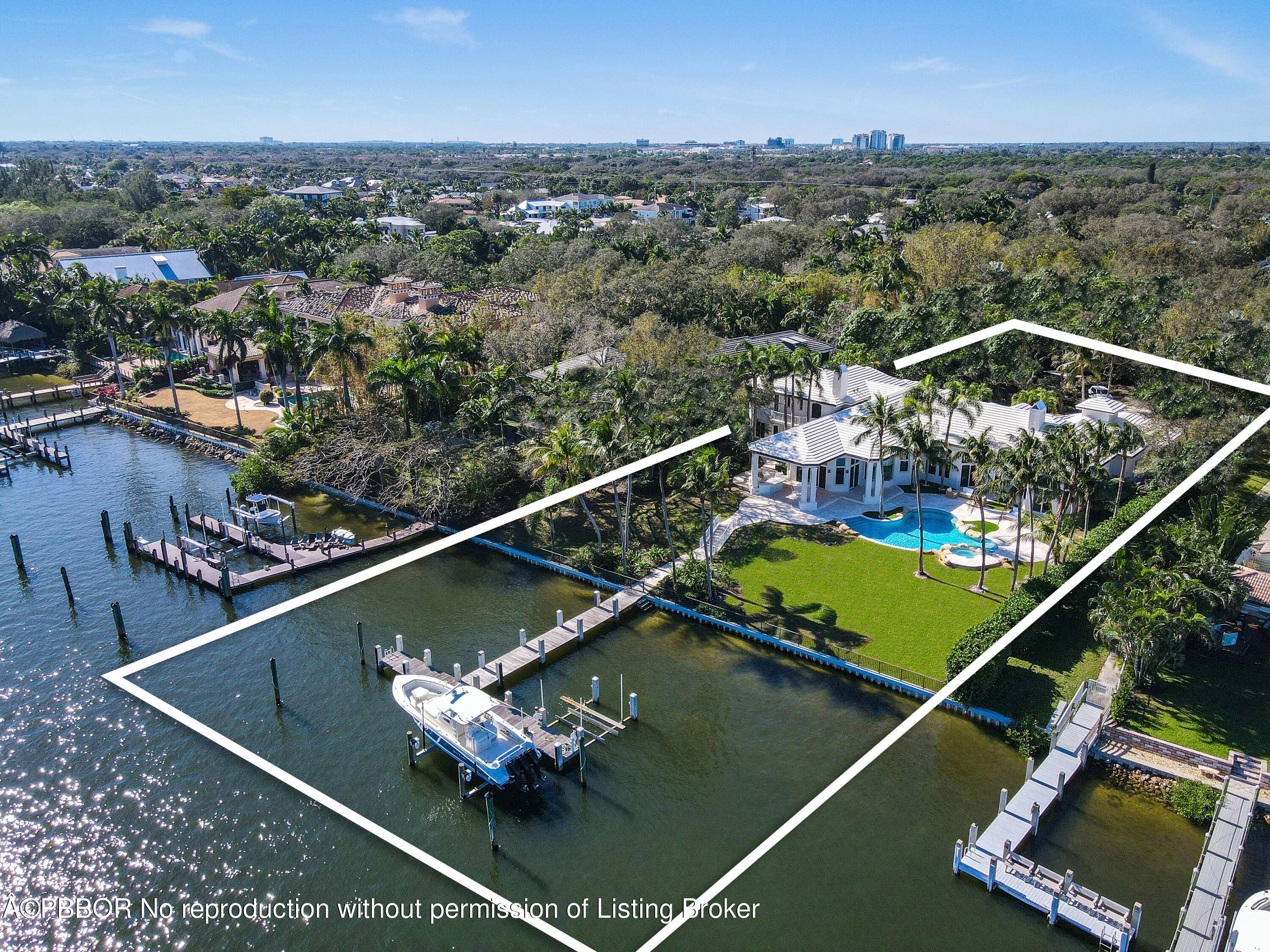 Truly one of a kind ! An exceptional opportunity to possess a well established piece of direct intracoastal real estate in the heart of Palm Beach Gardens.