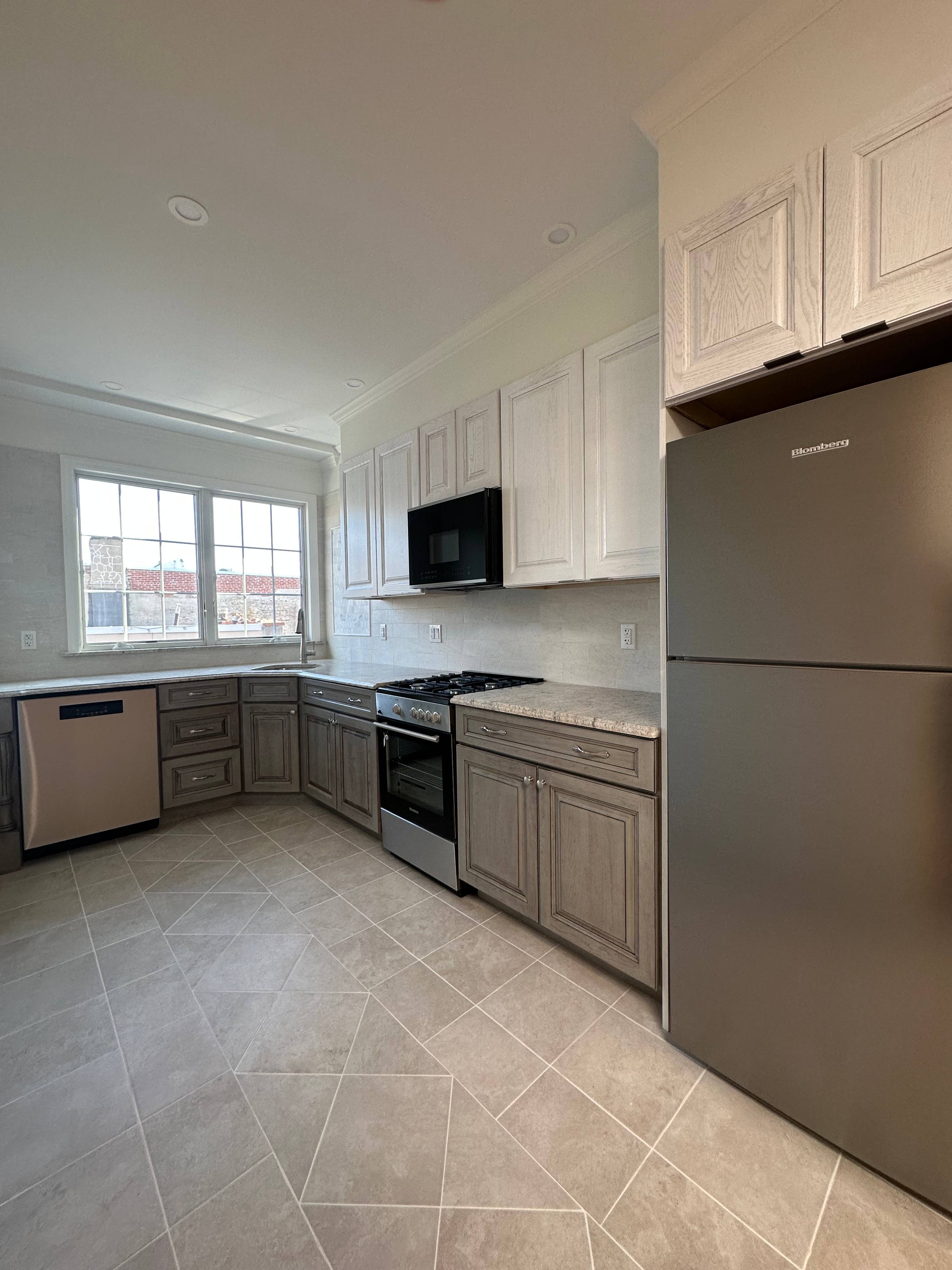 Cobble Hill, 3 Bedroom 2 Bath, 1, 200 SF Brand New, Entirely Renovated, Well Proportioned Apt ; New Windows, Highlighting an Abundance of Natural Light ; Chef s Kitchen has ...