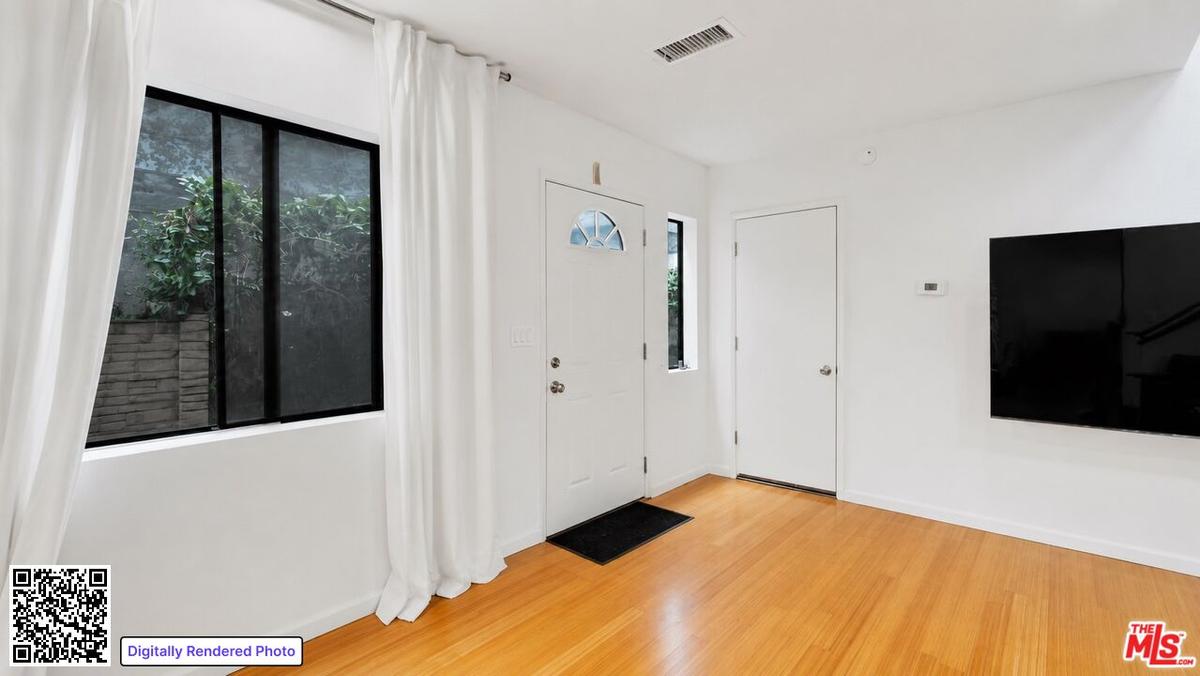 A welcoming entry opens into t