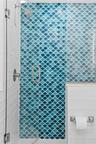 Shower in downstairs bathroom
