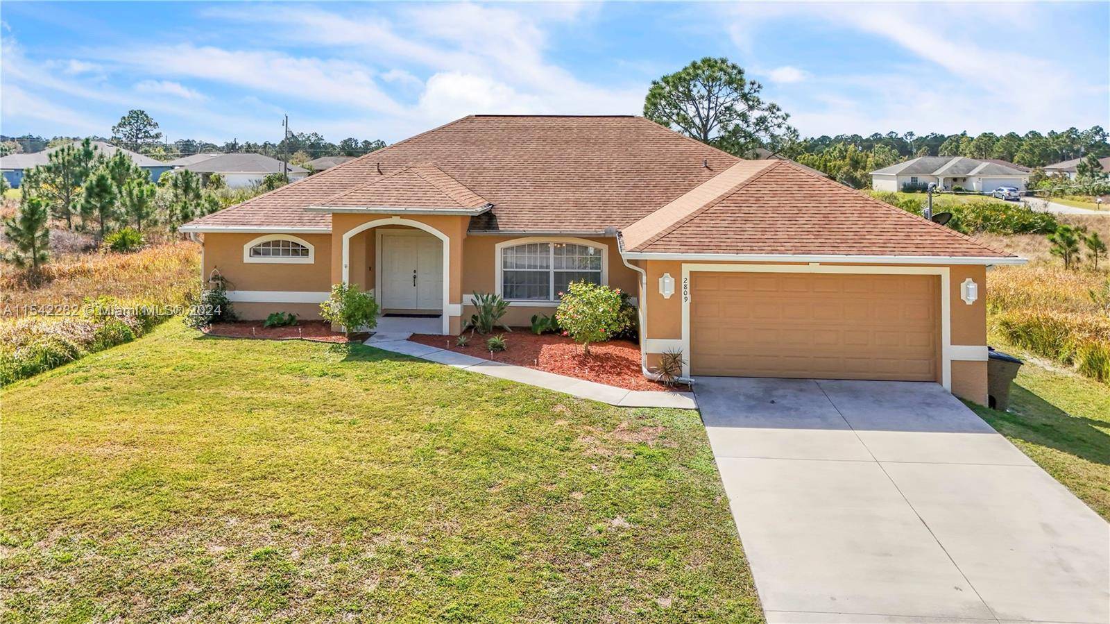 4 bed, 2 bath 2 car garage Built in 2007, Discover the perfect blend of comfort and style in this single family home for sale in Lehigh Acres with recently ...