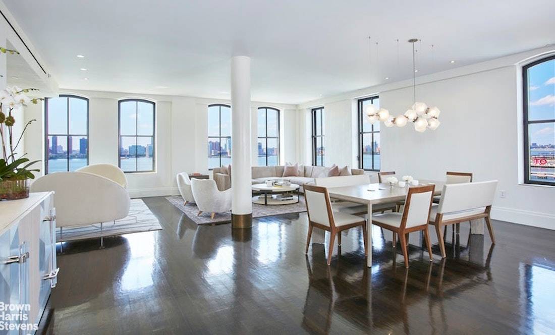 Sprawling Tribeca 4 bedroom with river viewsApartment 9A is a very rare Northwest corner home with stunning river views and extraordinary sunsets !