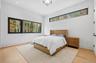 Bedroom featuring light wood-style floors and recessed lighting