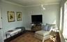 Spacious seating area in master bedroom suite...