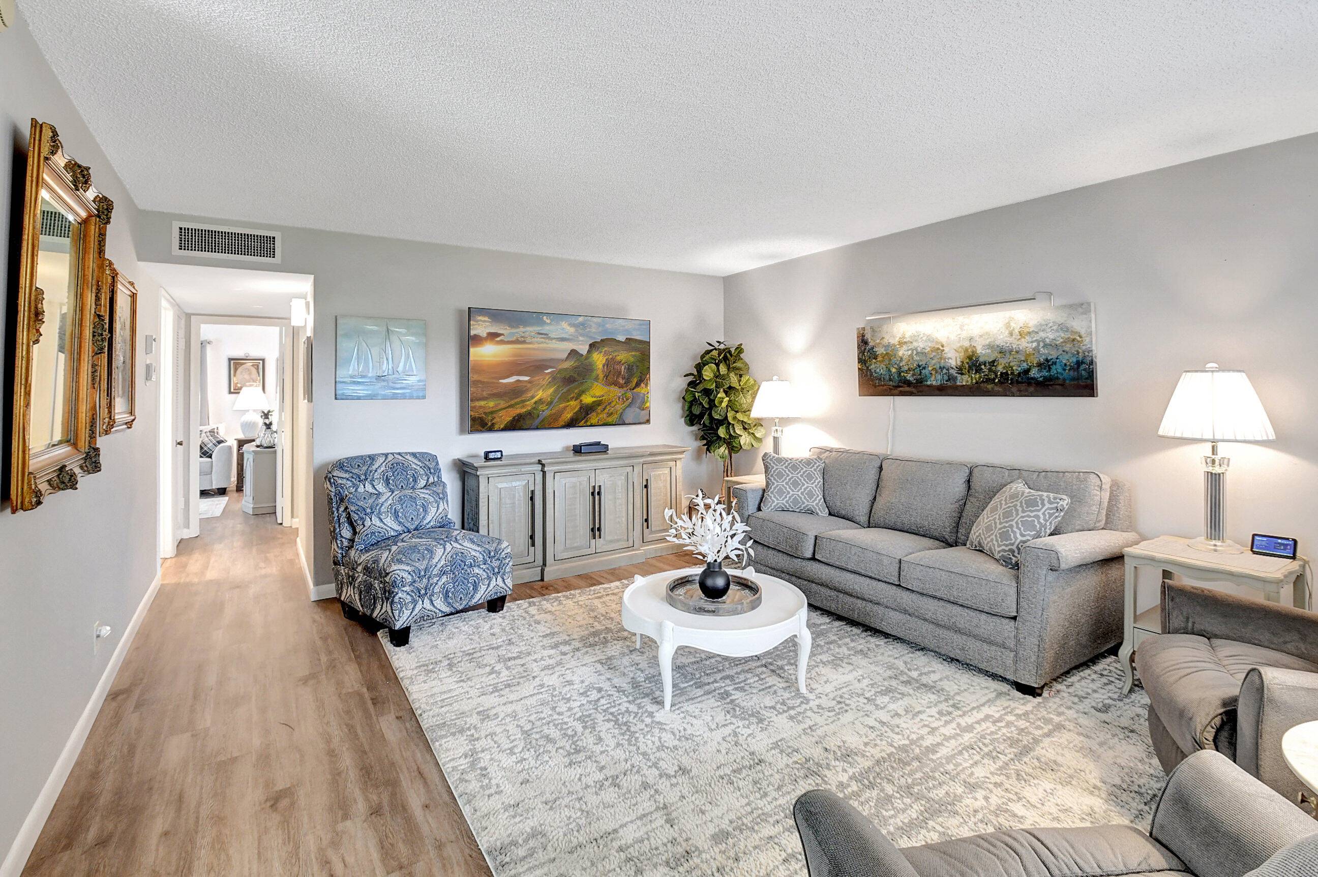 Introducing a stunning two bedroom condo that has undergone a complete remodel, offering a modern and luxurious living experience.