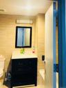 Bathroom featuring vanity and a wall mounted air conditioner