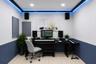 Professional Music Studio. All walls wrapped in custom acoustic panels. Acousitcal drop ceiling. Designed specifically for. optimal sound in this part
