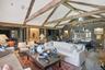 Living room provides a spectacular entrance