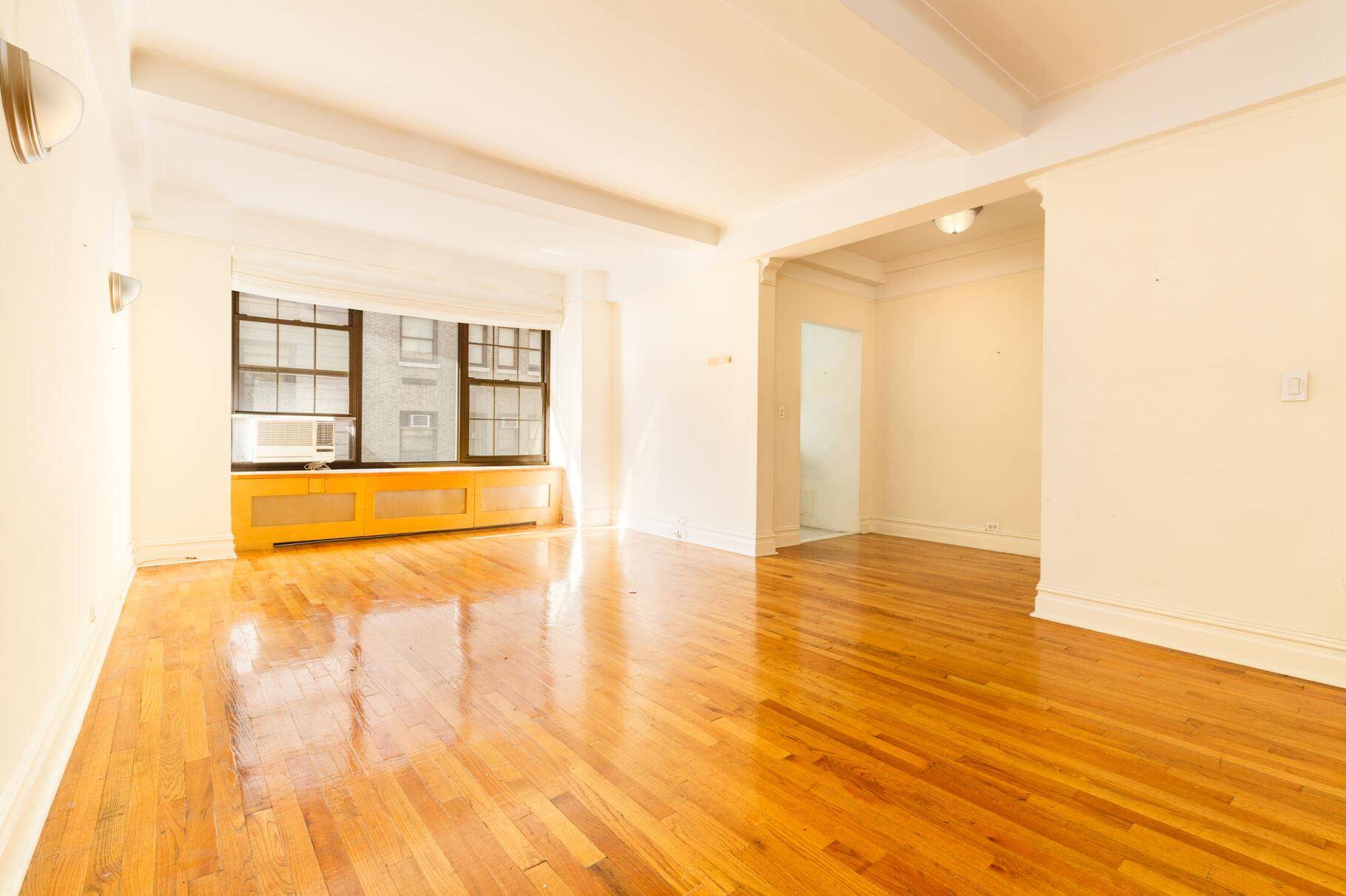 Extra Large One bedroom in Prewar 24 hour doorman building across from Washington Square Park.