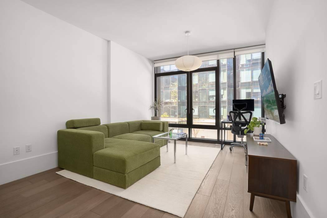 Welcome to Unit 232 at The Oosten, this spacious and impeccably maintained one bedroom apartment that is bathed in natural light and features a thoughtful layout.