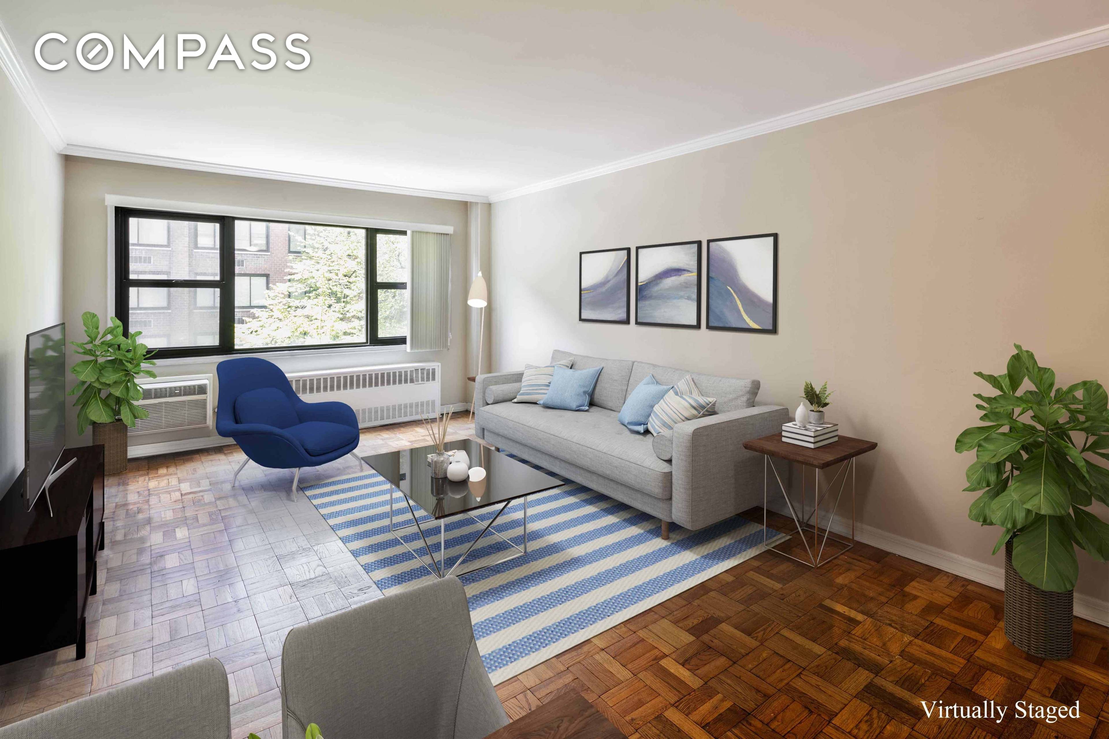 This extra large, sun filled one bedroom is located in one of New York City s most vibrant neighborhoods.