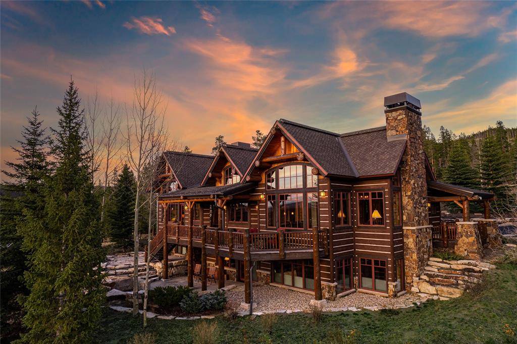 This custom home designed by an award winning architect is perfectly maintained and ready for you to live your mountain dreams in the center of Breckenridge's premier Golf and Ski ...
